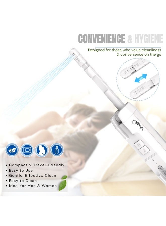 جوناريس شطاف محمول للسفر | شطاف محمول قابل لإعادة الشحن، شطاف المسافر (بيديه محمول فقط) - Image 2